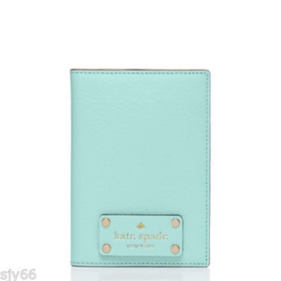 Kate Spade Passport Holder RARE! Hydrangea NWT! - Picture 5 of 6